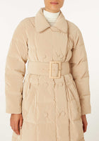 Quilted Trench Coat